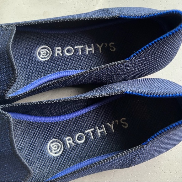 Rothys navy blue the loafer flats women’s 9 - Picture 2 of 7